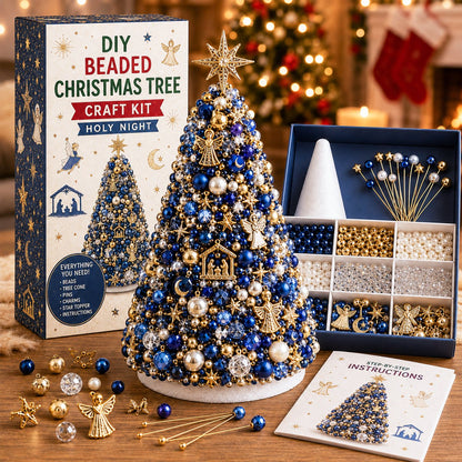 🔥Last Day 49% OFF - 🎄✨ DIY Beaded Christmas Tree Craft Kit(📦Buy 3 Free Shipping)