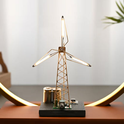 🎁 DIY Windmill Night Light – Creative DIY Gift for Kids & Adults