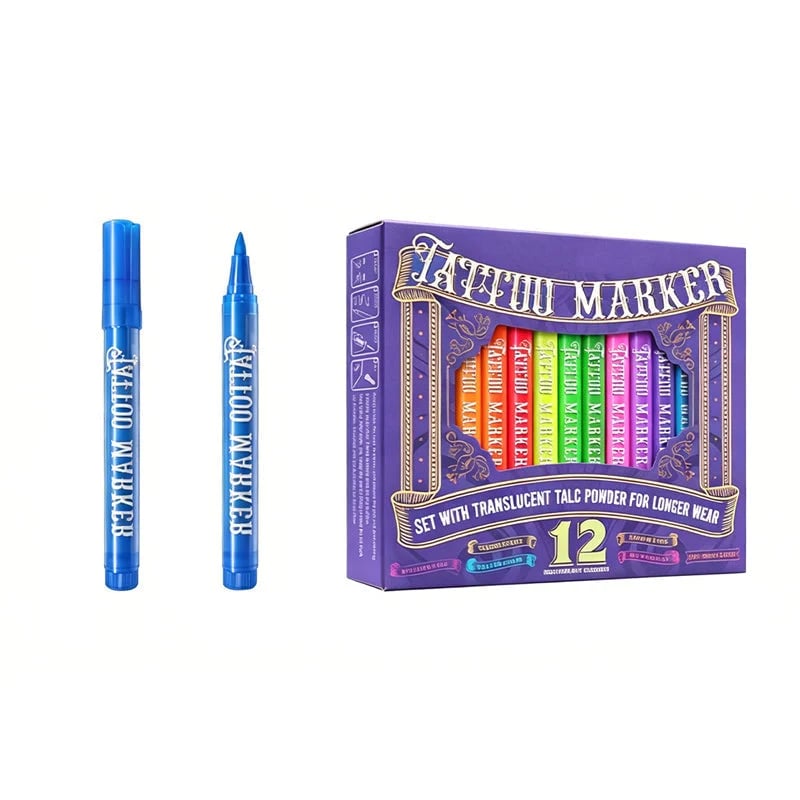 🔥HOT SALE - 49% OFF🎁✨Glow Party Tattoo Pens