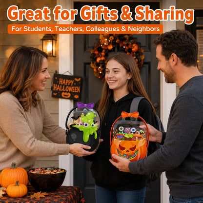 🔥Last Day 50% OFF - 🎃Halloween Plastic Goodie Bags