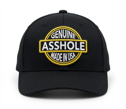 🔥Genuine Asshole Hat | Funny Embroidered Attitude Cap-Made by Jim
