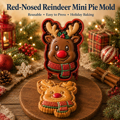 🔥 Last Day 49% OFF – 🎄 9-Design Christmas Mini Pie Mold Collection 🥧✨