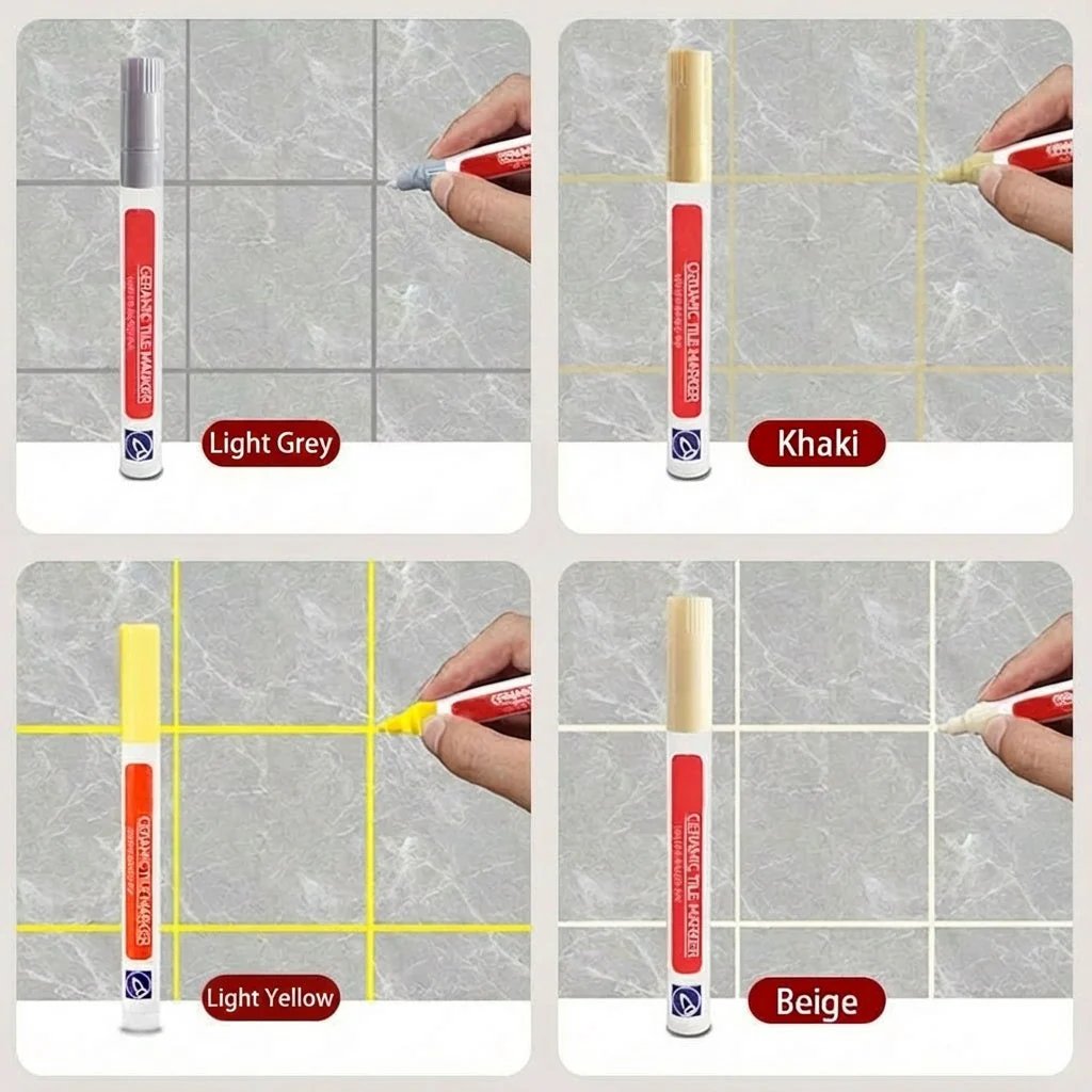 🔥Hot Sale - 49% OFF🔥Anti-Mould & Waterproof Joint Pen for Ceramic Tiles