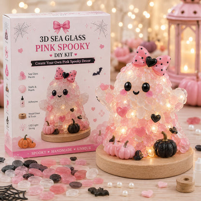 🎉⏳ 49% OFF – 🎃 Beginner-Friendly DIY Lighted Sea Glass Halloween Character Kit Collection | Complete Kit with Sea Glass Pieces, LED Lights & Step-by-Step Guide Included 💕