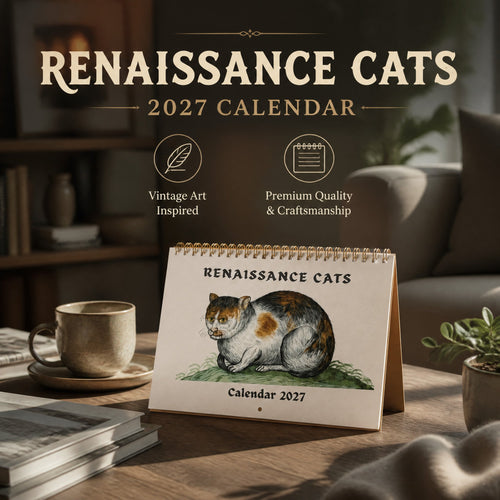 Ugly Cats In Renaissance Paintings 2027 Calendar