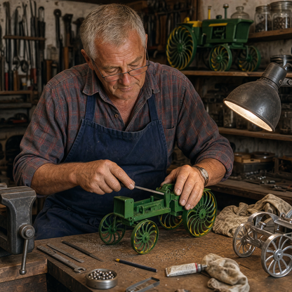 🚜Only Today 60% OFF-Earl's Handmade Tractor Wind Spinner