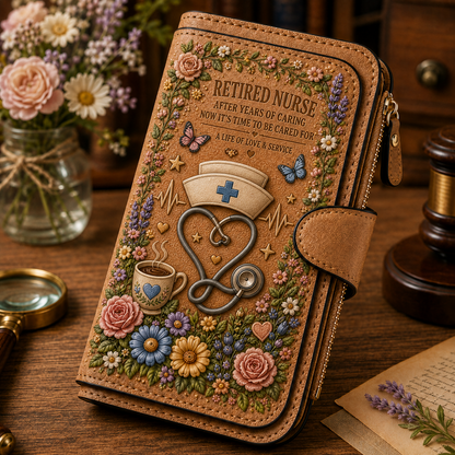 Retirement & Patriotic Commemorative Keepsake Wallet Collection