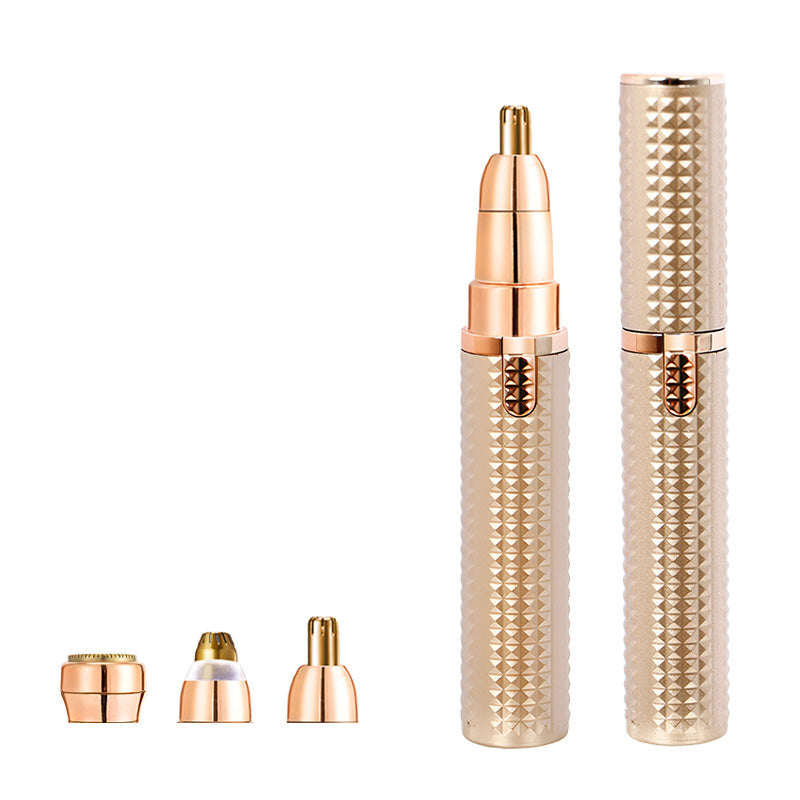 🥳2026 HOT SALE🥳💞50K+ SOLD!✂️🧔 40% OFF! Portable Electric Eyebrow Trimmer – 3 interchangeable heads for brows, nose & body. Gentle, pain‑free & USB rechargeable. Grooming made easy! 🪒✨