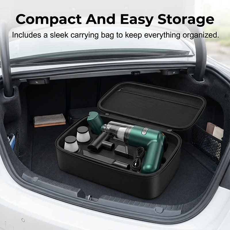 ⏳Limited-time 49% off⏰Cordless car vacuum – 10000Pa suction, lightweight, long battery life!🚗💨