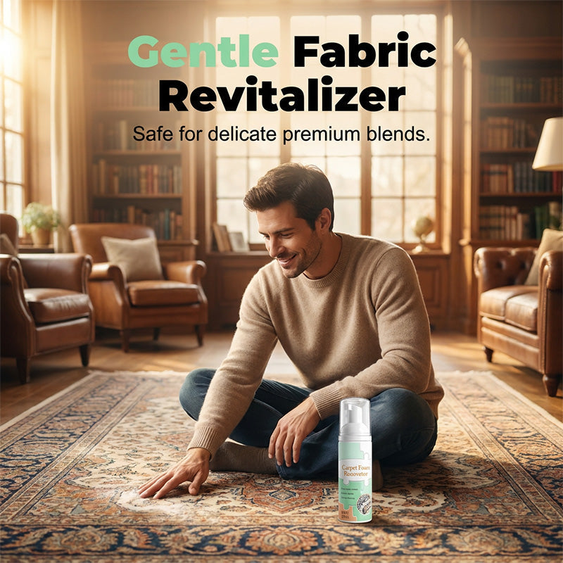 🔥Limited Time Promotion 50% OFF🔥Waterless Carpet Foam Stain Remover with Towel