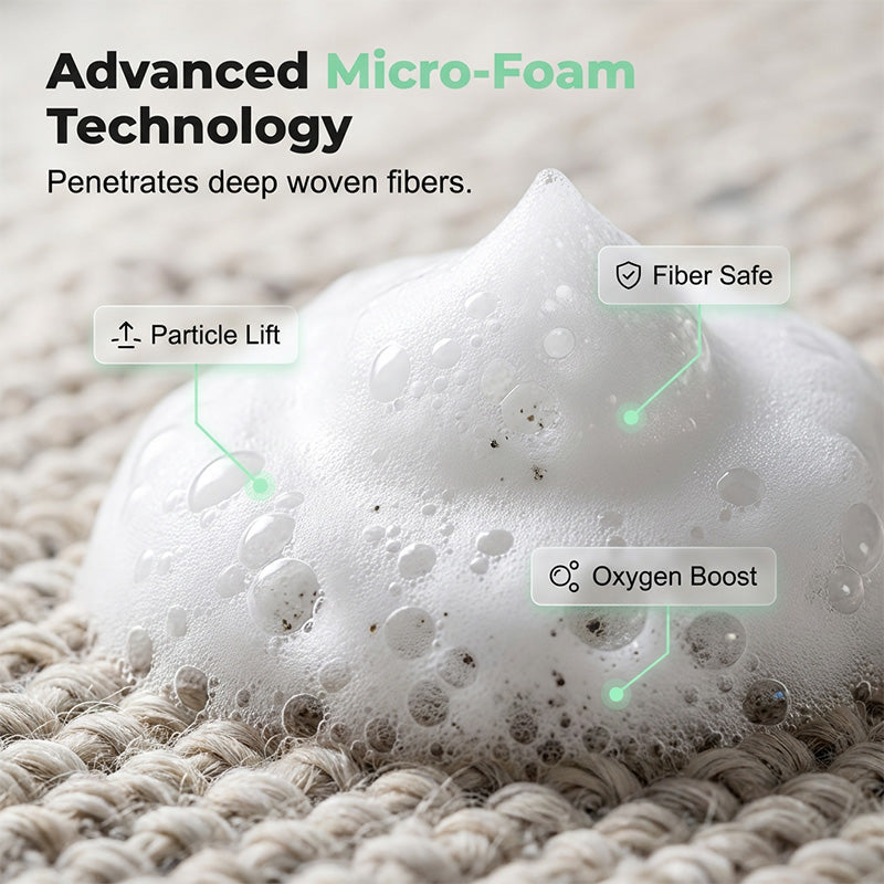 🔥Limited Time Promotion 50% OFF🔥Waterless Carpet Foam Stain Remover with Towel