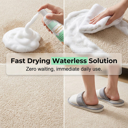 🔥Limited Time Promotion 50% OFF🔥Waterless Carpet Foam Stain Remover with Towel