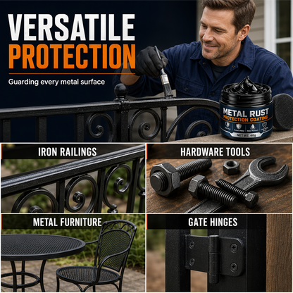 🥳 2026 HOT SALE – 50K+ SOLD! 🔧 60% OFF Metal Rust Repair Paste – Restores rusty gates, railings & tools with a protective coating. 🛡️✨