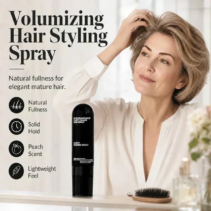 ⏰Lightweight Volumizing & Setting Spray – Natural Lift & Flexible All-Day Hold