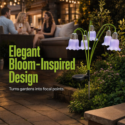 📢📢50% OFF !! ⏰Solar Flower Lights Outdoor Garden Decorations