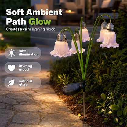 📢📢50% OFF !! ⏰Solar Flower Lights Outdoor Garden Decorations