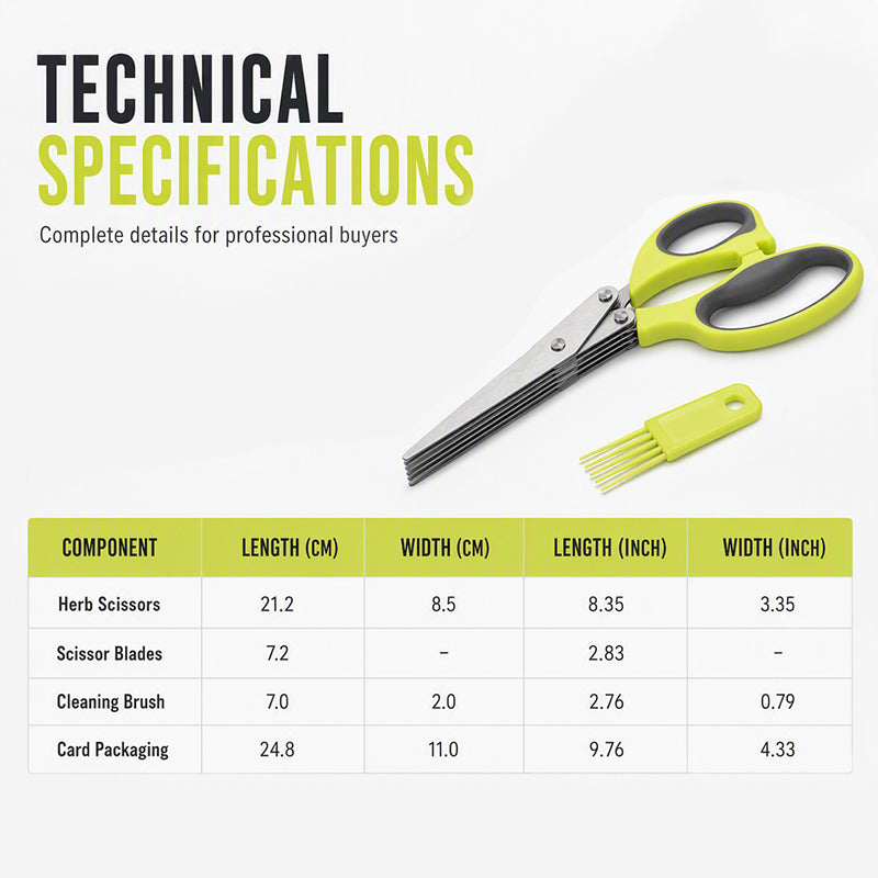 📢📢57% OFF !! ⏰Multi-Layer Stainless Steel Kitchen Scissors