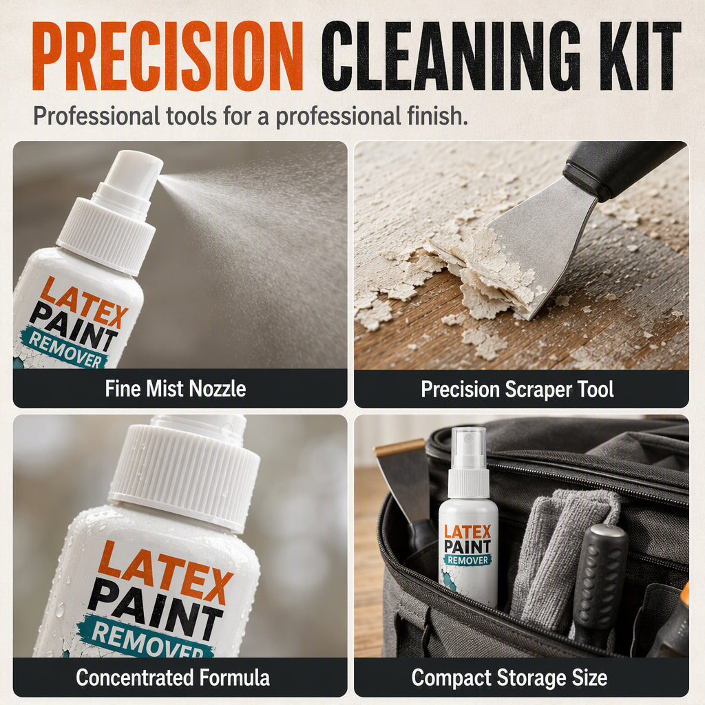 Multi surface paint residue cleaner