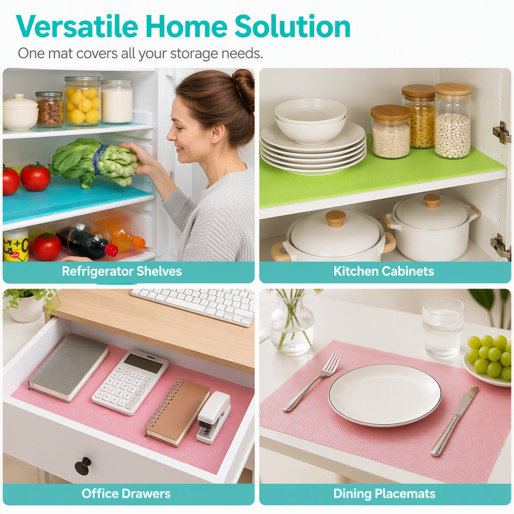 Multipurpose EVA drawer shelf liner