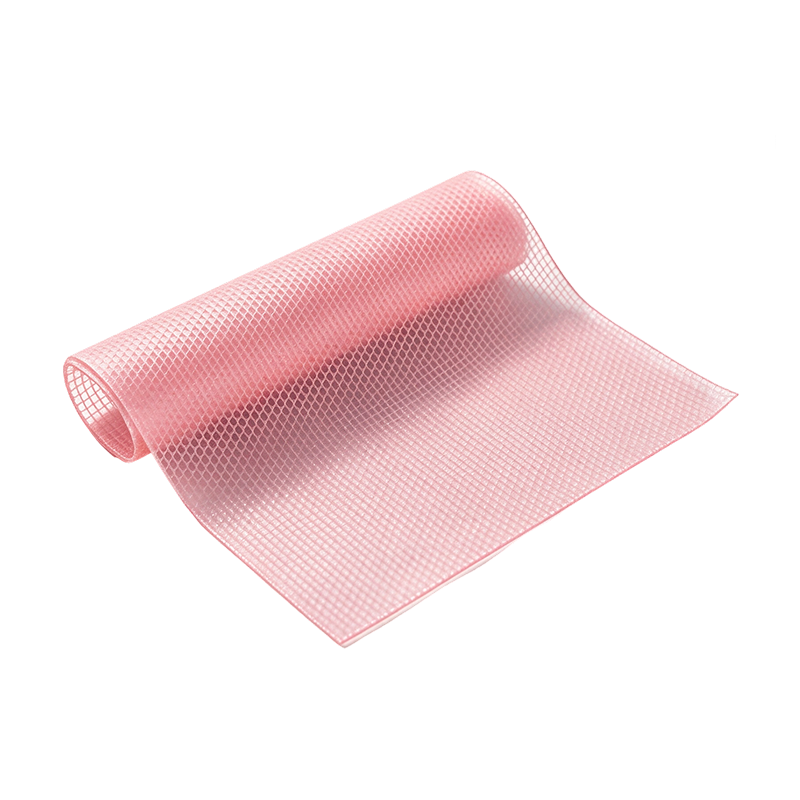 Pink fridge shelf liner