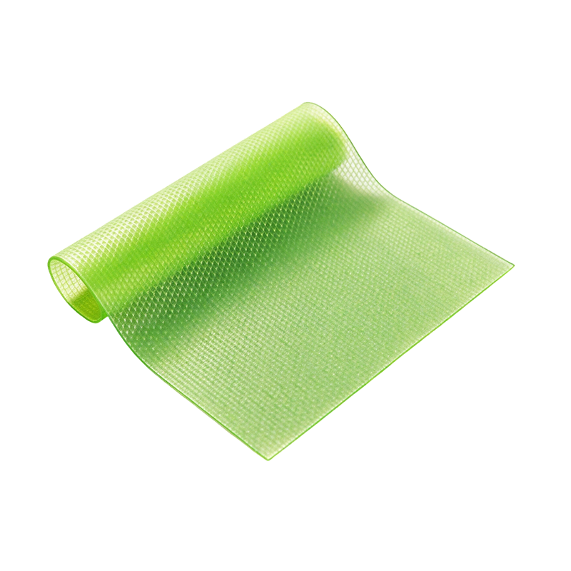Green fridge shelf liner