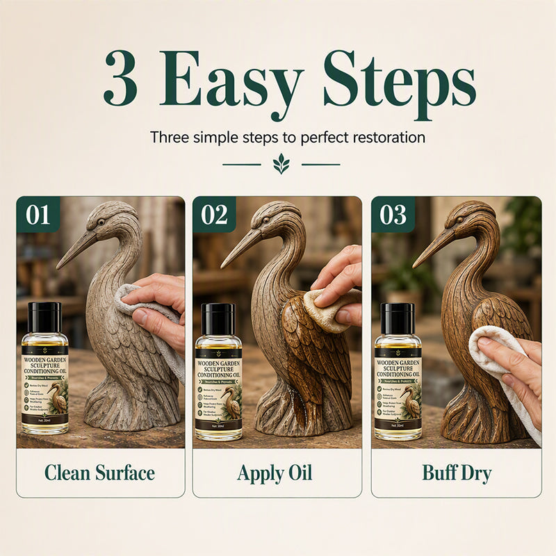 🪵💧 Wood Reviving Conditioning Oil – Restorative, Protective, Easy‑Use ✨