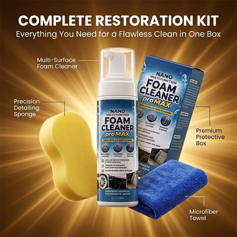 Multi-Function Foam Cleaner Set